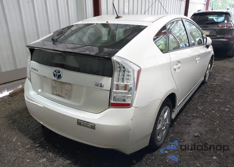 2011 Toyota Prius Three из США, поврежденный, VIN JTDKN3DU4B5343523